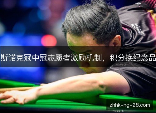 斯诺克冠中冠志愿者激励机制，积分换纪念品